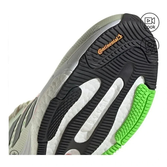Rare!Adidas Solar Control M Running Shoes - GV8265 Green/Pink Trim SIZE 8.5 Men - Picture 2 of 16
